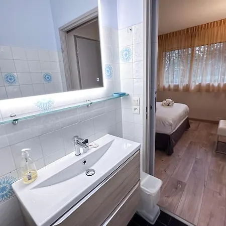 Eucalyptus - Ground Floor With Pool Near The Sea Апартаменты Жуан-ле-Пен